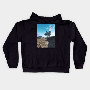 Desert Satellite Kids Hoodie